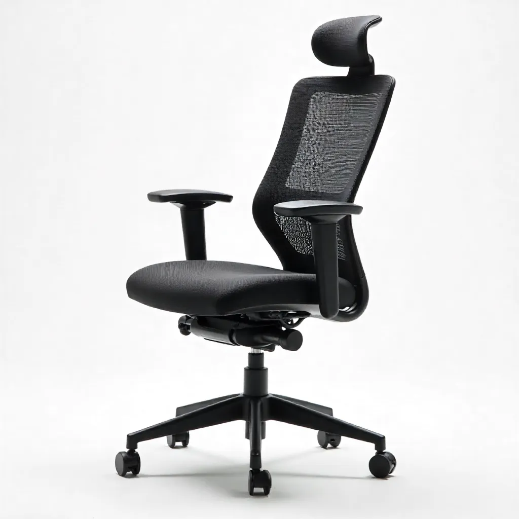 Ergonomic chair supporting proper spine alignment